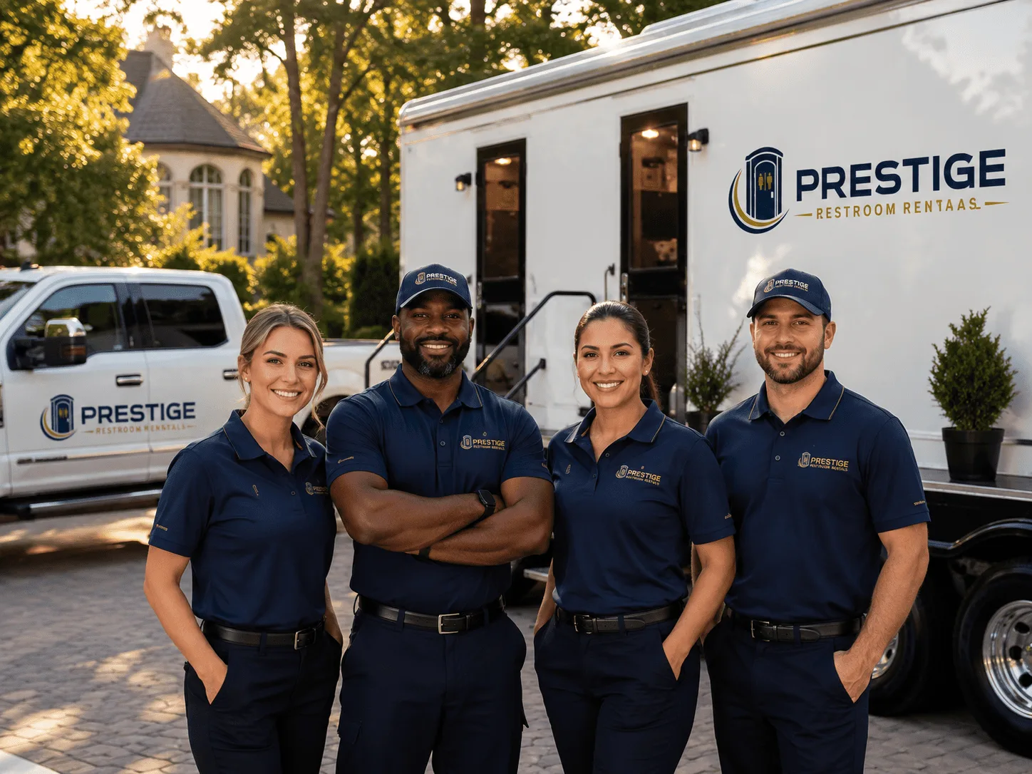 Trusted Luxury Portable Restrooms company in Munith, MI